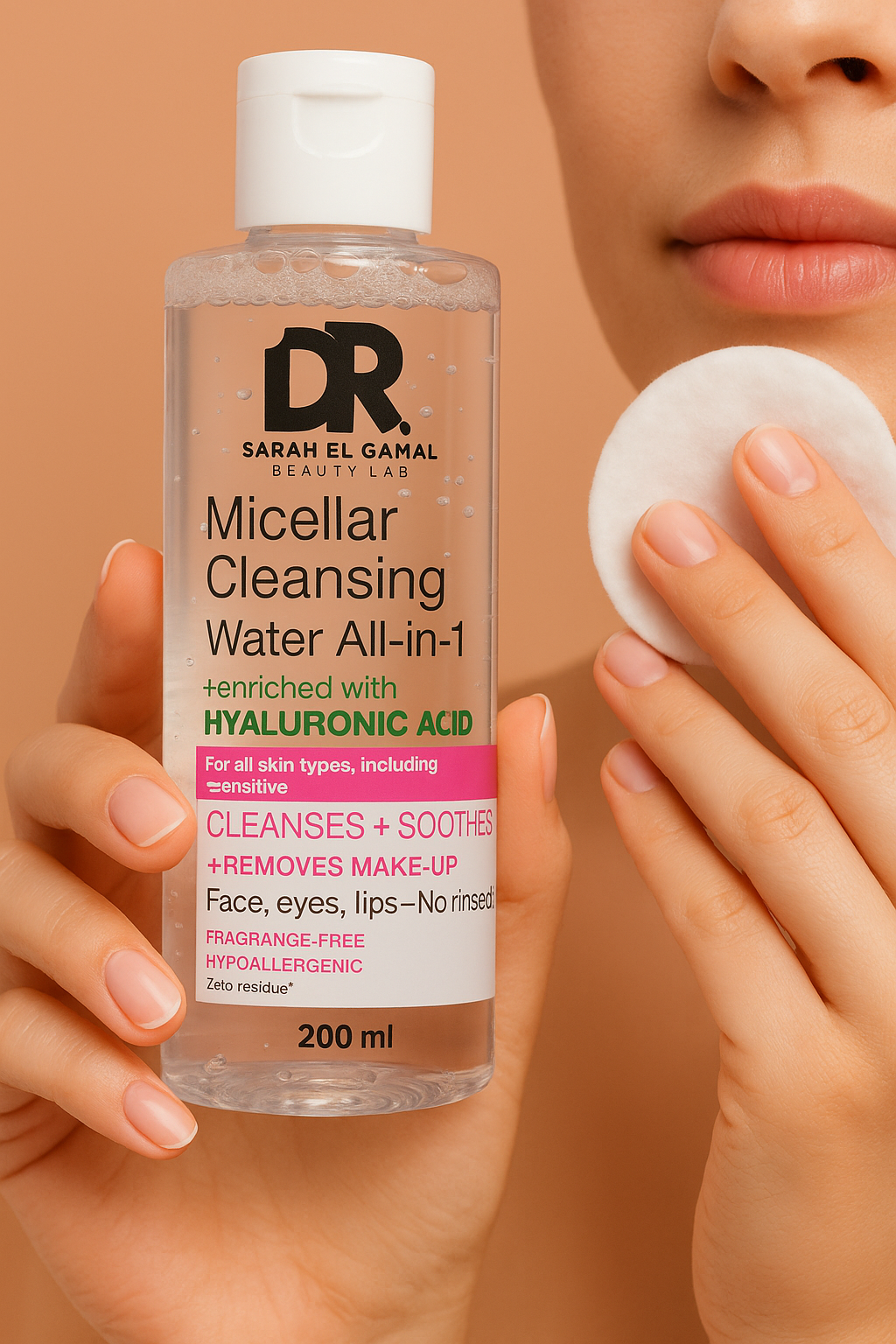 Micellar Cleansing Water All-in-1 – Hyaluronic Acid Infused