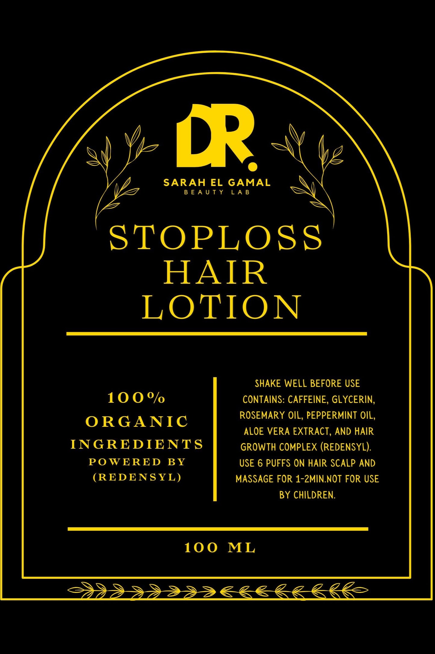 StopLoss Hair Lotion – Powered by Redensyl®